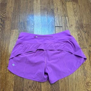 Lululemon Speed Up Short size 8